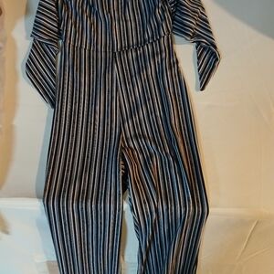 Ardele Blackand White Jumpsuit